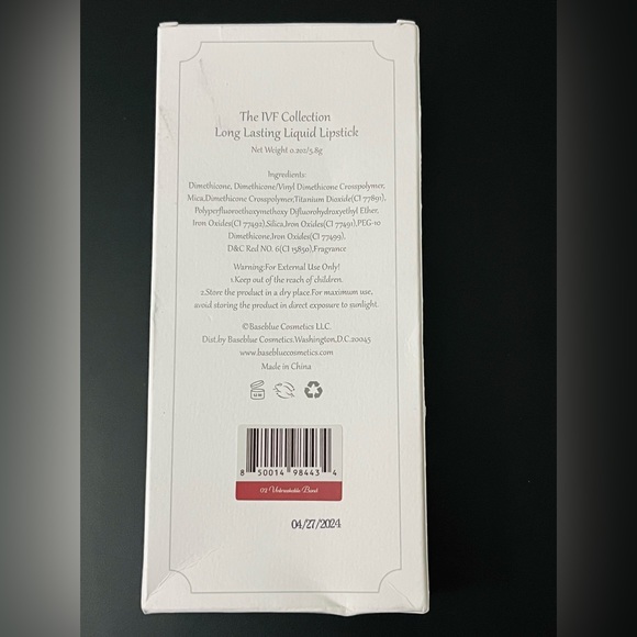 *NEW* Base Blue Liquid Lipstick - Picture 2 of 4